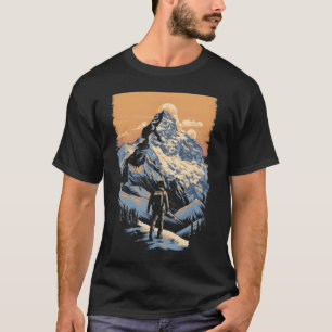 Camiseta Senderismo por la montaña