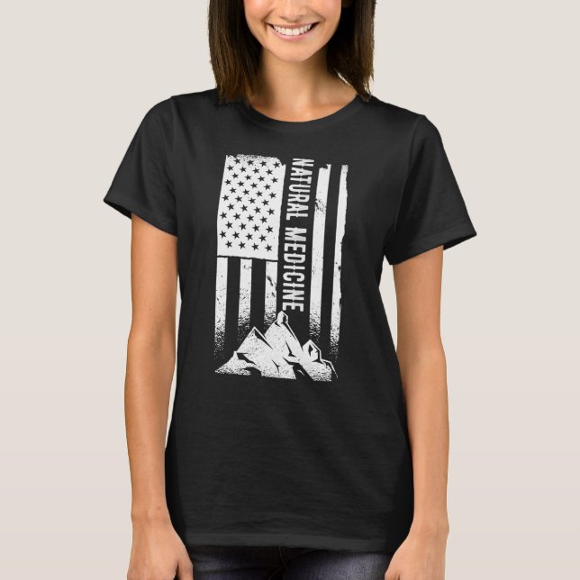 Camiseta Senderismo por la montaña (Anverso)