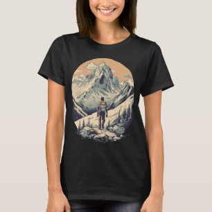 Camiseta Senderismo por la montaña