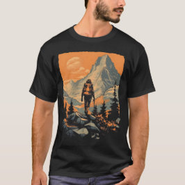 Camiseta Senderismo por la montaña