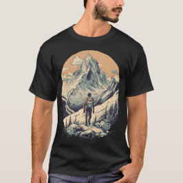 Camiseta Senderismo por la montaña