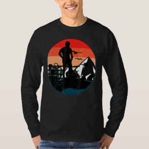 Camiseta Senderismo por la montaña Camping, excursión al ai