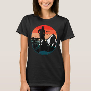 Camiseta Senderismo por la montaña Camping, excursión al ai