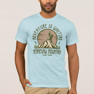 Camiseta Senderismo por la montaña Retro Kennesaw