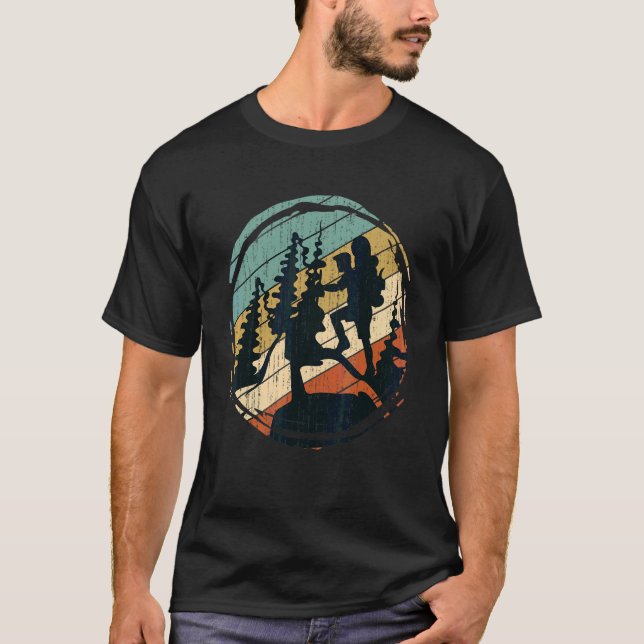 Camiseta Senderismo por la naturaleza Árboles forestales Hi (Anverso)