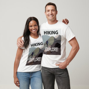 Camiseta Senderismo por las montañas