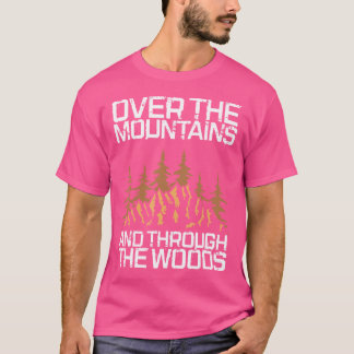 Camiseta Senderismo Por Las Montañas Y Por El