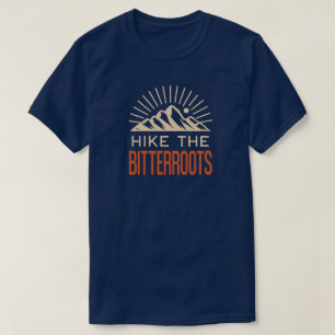 Camiseta Senderismo por las raíces de Idaho Montana Sunburs