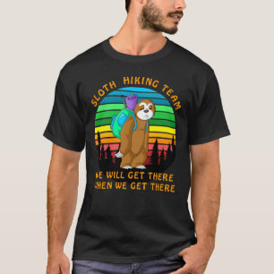 Camiseta senderismo por los viñedos retro