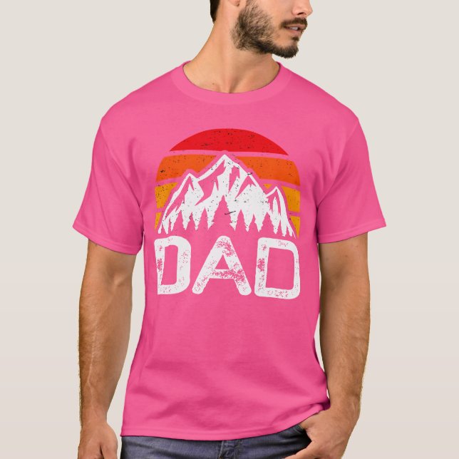 Camiseta Senderismo por papá divertido excursionismo Campin (Anverso)