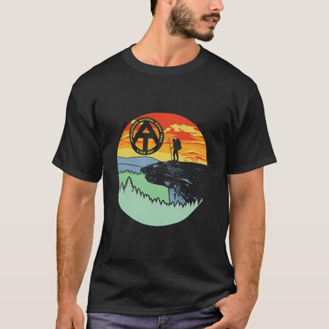 Camiseta Senderismo Por Senderos Apalaches Mcafee (Anverso)