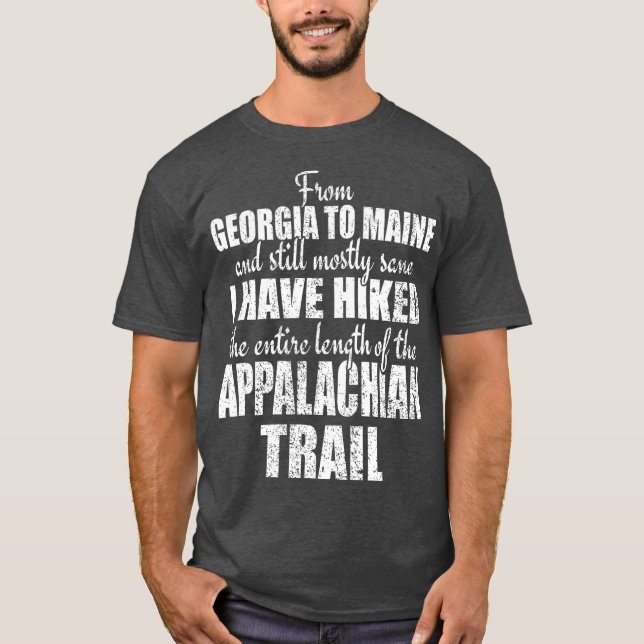 Camiseta Senderismo Por Todo El Sendero Apalache (Anverso)