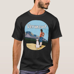 Camiseta Senderismo por Vermont