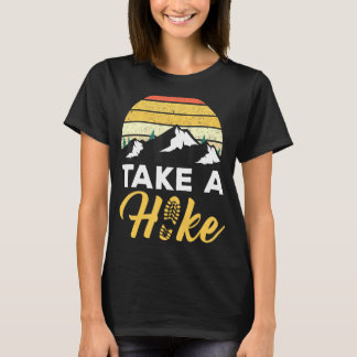 Camiseta Senderismo Retro Explorar La Naturaleza Y Hacer Un