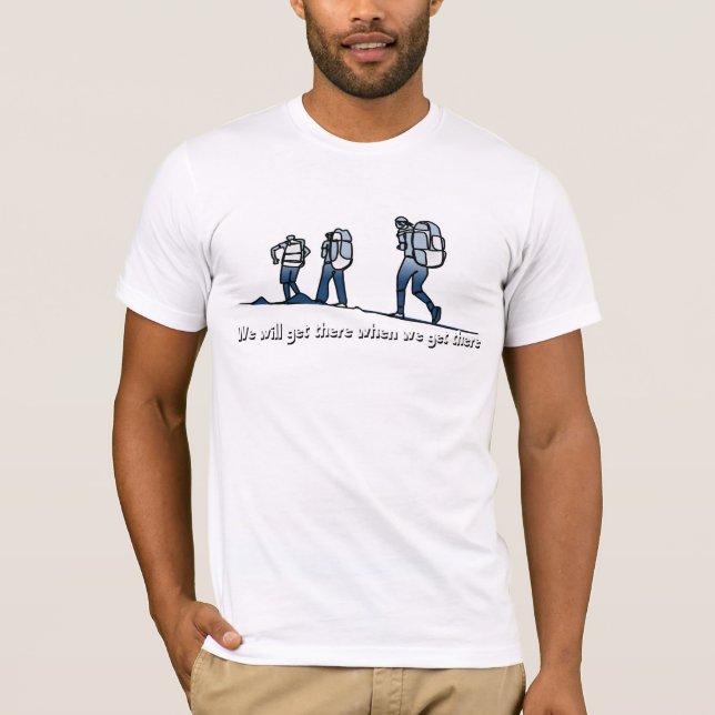 Camiseta Senderismo, senderismo, (Anverso)