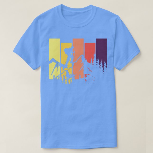 Camiseta Senderismo Senderismo Trailblazer Montaña Escalada (Diseño del anverso)
