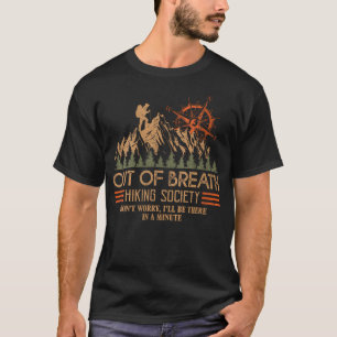 Camiseta Senderismo sin aliento