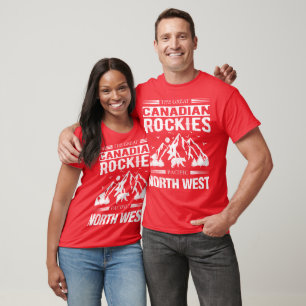 Camiseta Senderismo y acampada en las rocas canadienses - C