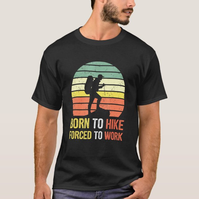 Camiseta Senderismo y caminatas obligadas a practicar sende (Anverso)