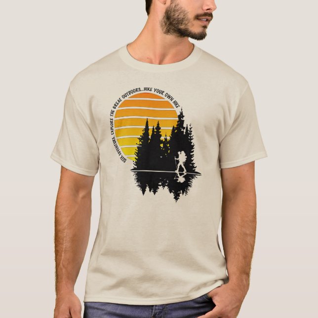 Camiseta Senderismo y excursión (Anverso)