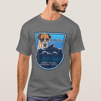 Camiseta Senderismo Y Ganado Tipo De Día Boxer W Glasses