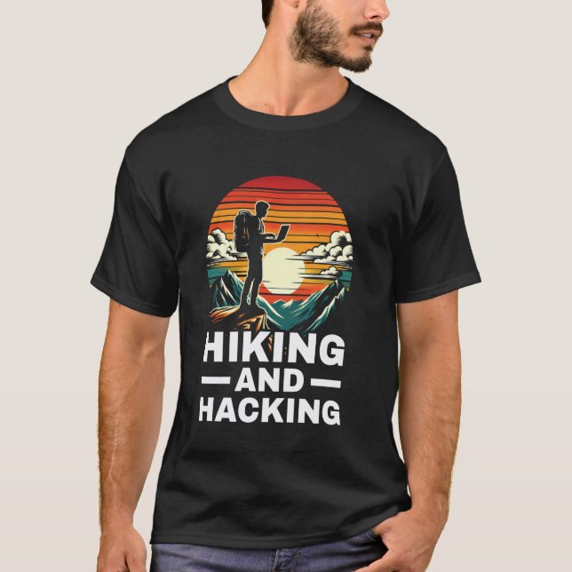 Camiseta Senderismo y Hacking - Coder Outdoor (Anverso)