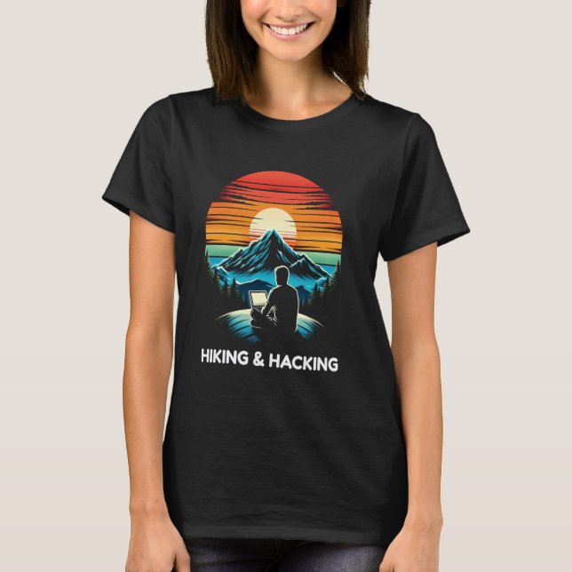 Camiseta Senderismo y Hacking - Coder Outdoor (Anverso)