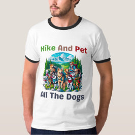 Camiseta Senderismo Y Mascota Todos Los Perros Senderismo A