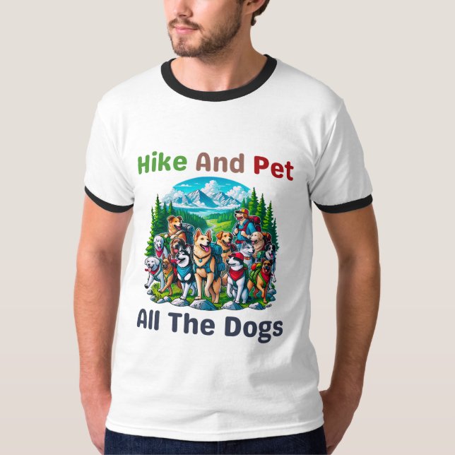 Camiseta Senderismo Y Mascota Todos Los Perros Senderismo A (Anverso)