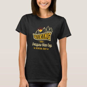 Camiseta Senderismo y perros de agua portugueses tipo día P