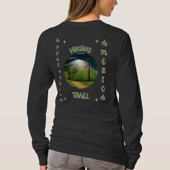 Camiseta Senderista de Appalachian (Reverso)