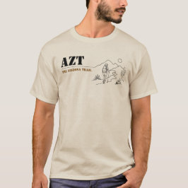 Camiseta Senderista del Sendero de Arizona en diseño minima
