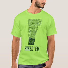 Camiseta Senderizada Vermont Long Trail (Logotipo