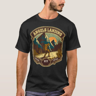 Camiseta Sendero Angels Landing Utah Caminante Senderismo