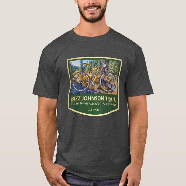 Camiseta sendero Bizz Johnson bicicleta2 (Anverso)