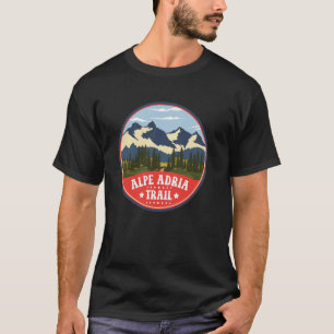 Camiseta Sendero de Gran Distancia Alpine Crossing Alpe Adr