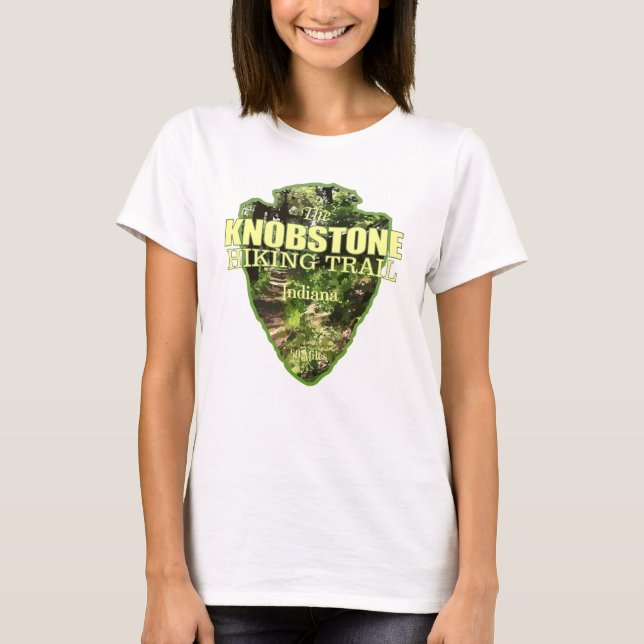Camiseta Sendero de Knobstone (punta de flecha) (Anverso)