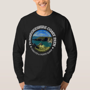 Camiseta Sendero de la costa de Pembrokeshire Vintage Natur