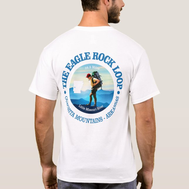 Camiseta Sendero de Loop Rock Eagle (Reverso)