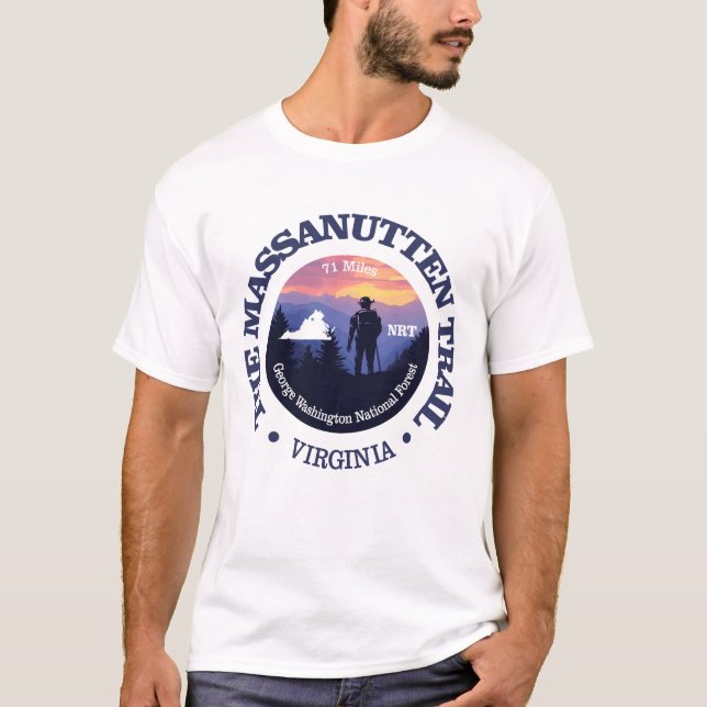 Camiseta Sendero de Massanutten (rd2) (Anverso)