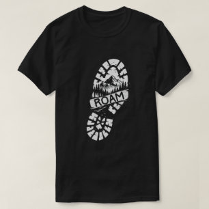 Camiseta Sendero de Montaña Huella de Botas Roam