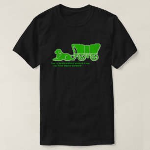 Camiseta sendero de Oregón Newfoundland estilo aburrido