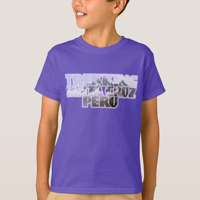 Camiseta Sendero de Santa Cruz, Perú (Anverso)