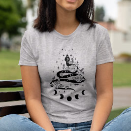 Camiseta Sendero de serpientes estridentes de serpientes fl