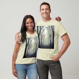 Camiseta Sendero del Bosque Brumoso: Belleza Misteriosa