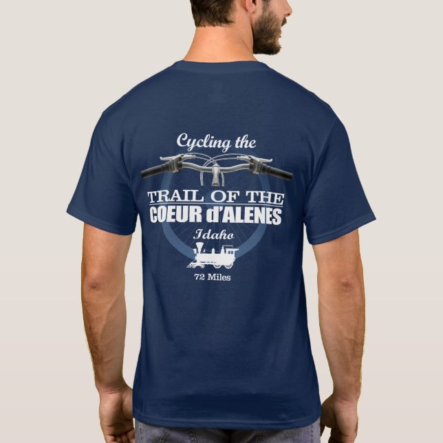 Camiseta Sendero del Coeur d'Alene (H2) (Reverso)