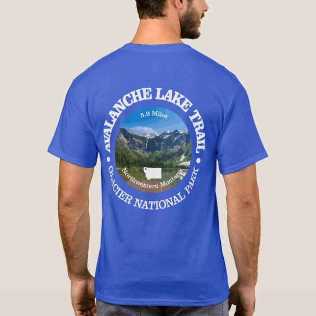 Camiseta Sendero del Lago Avalanche (OBP) (Reverso)