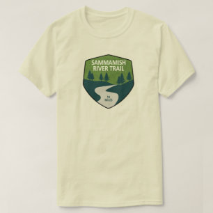 Camiseta Sendero del río Sammamish Washington