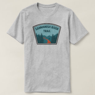 Camiseta Sendero del río Sammamish Washington