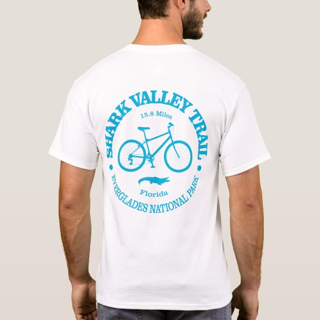 Camiseta Sendero del valle del tiburón (ciclismo) (Reverso)